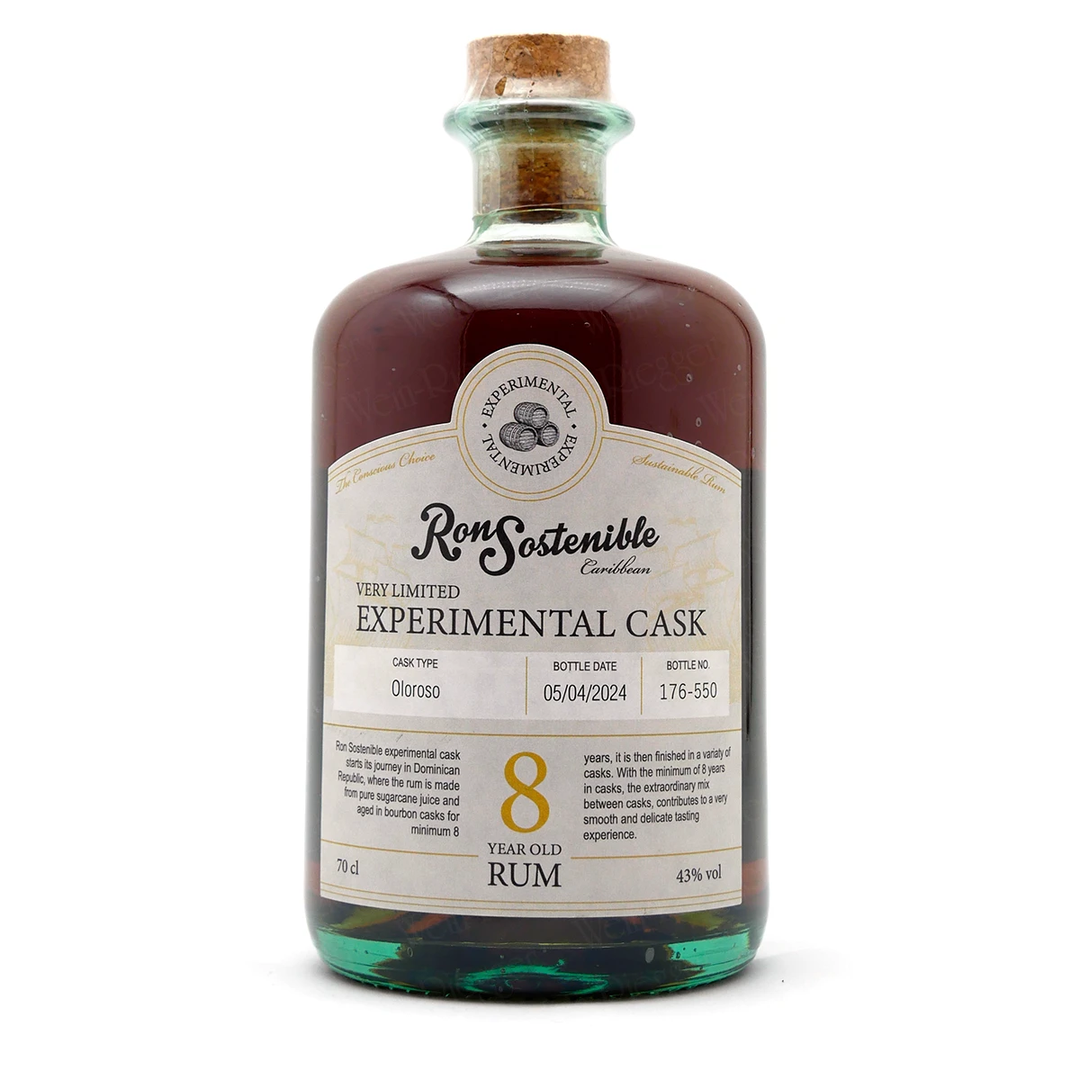 Ron Sostenible OLOROSO Experimental Cask 8 Jahre