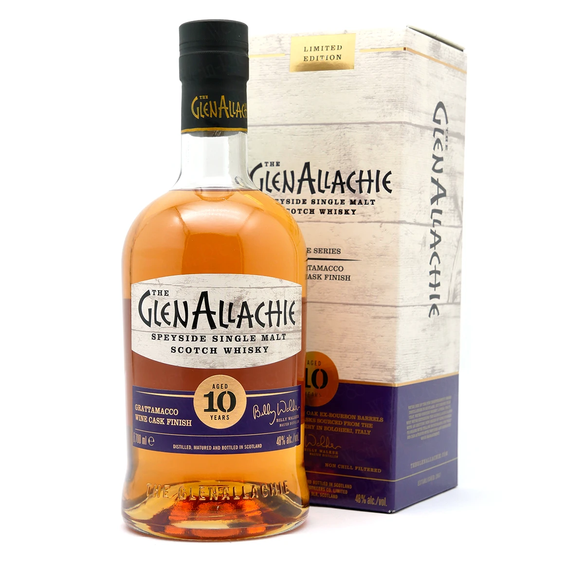 Glenallachie 10 Jahre GRATTAMACCO Wine Cask Finish