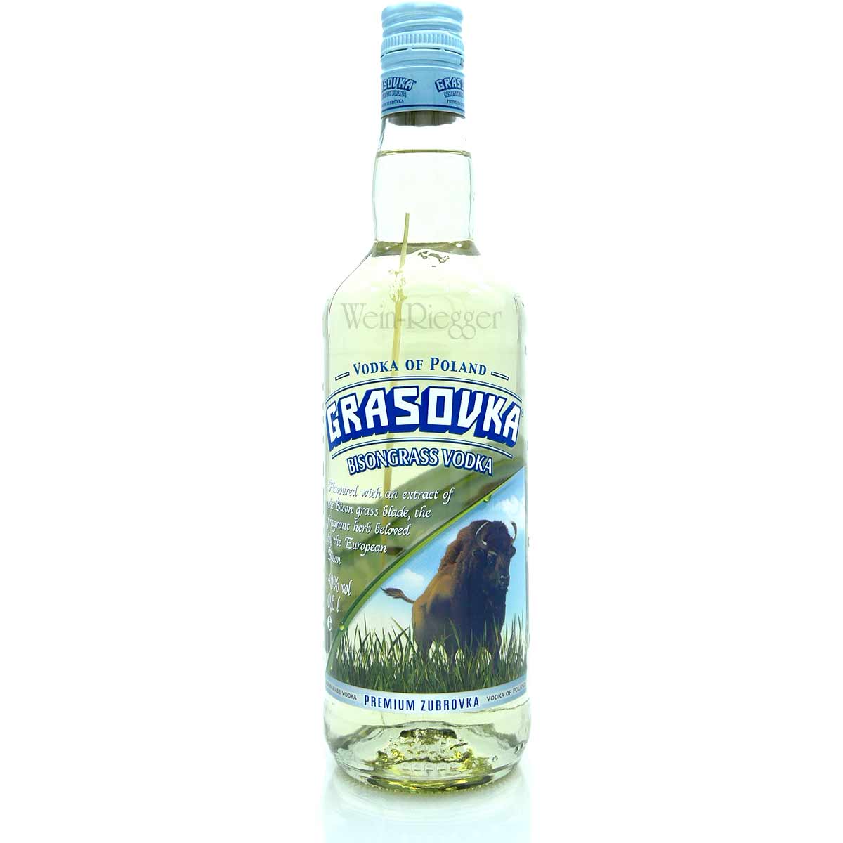 Wodka Grasovka Bisongrass 0,5 Liter | Vodka of Poland