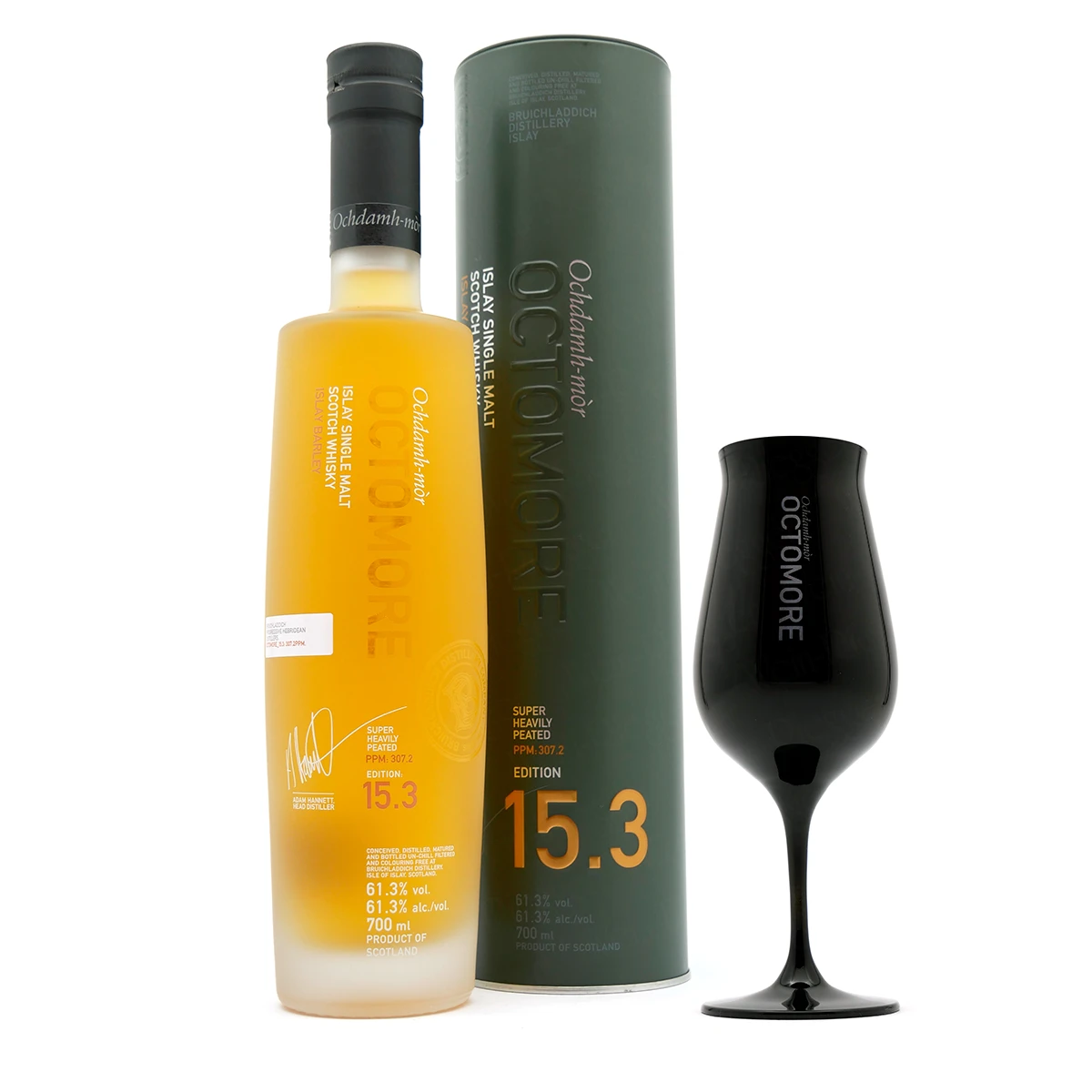 Octomore Edition 15.3 + gratis Black Octomore Snifter