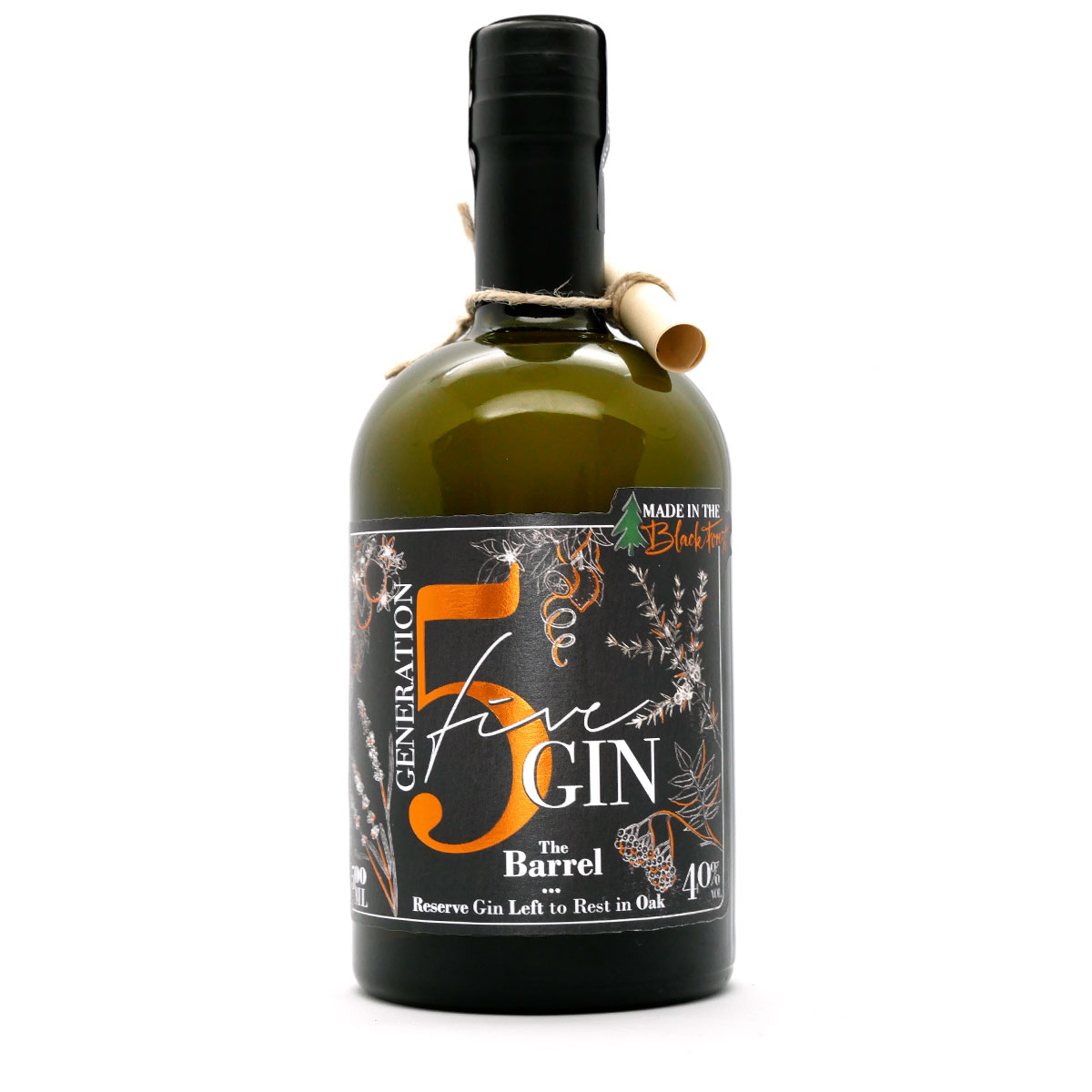 Generation 5 Gin Black PANAMA Forest Gin SELECT 