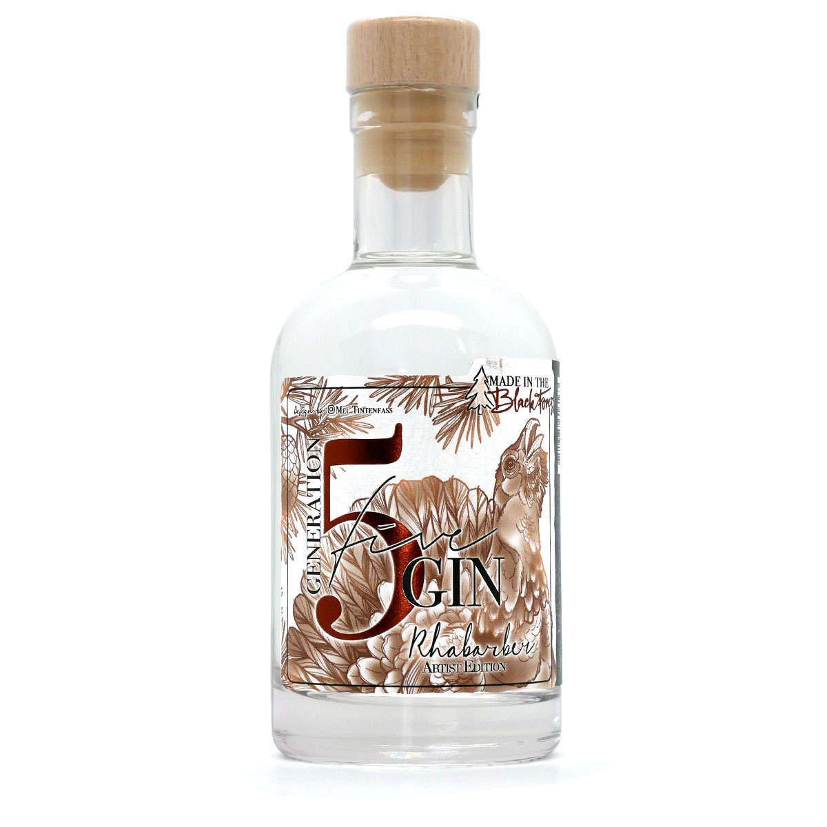 Forest - Gin 5 Gin BARREL The Generation Black