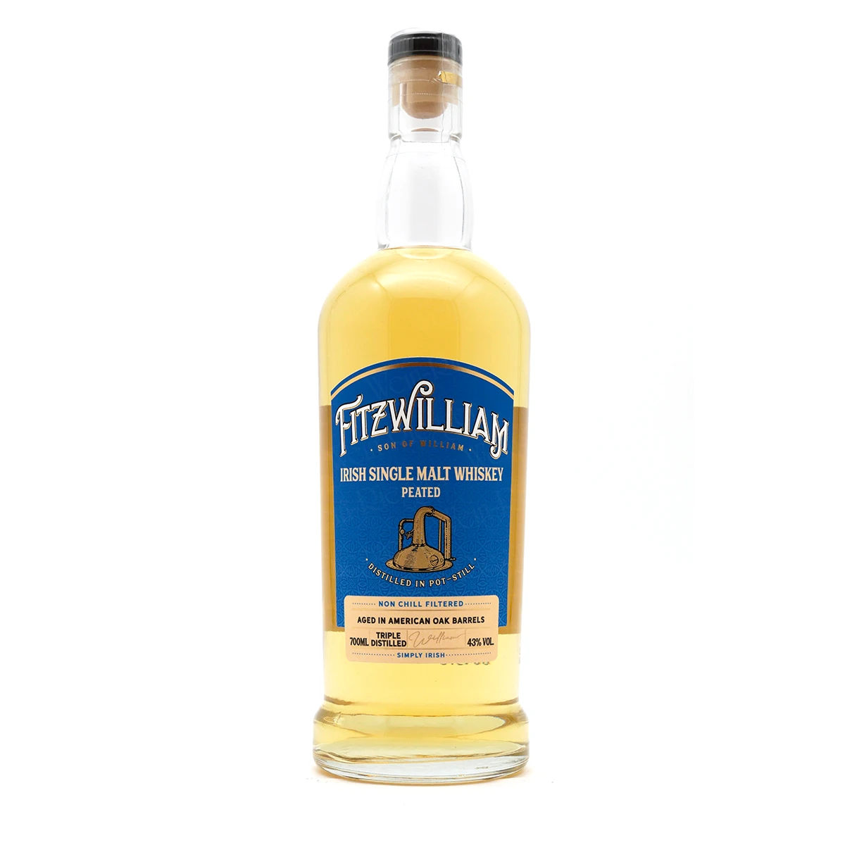 PEATED Irish Single Malt Whiskey - Fitzwilliam