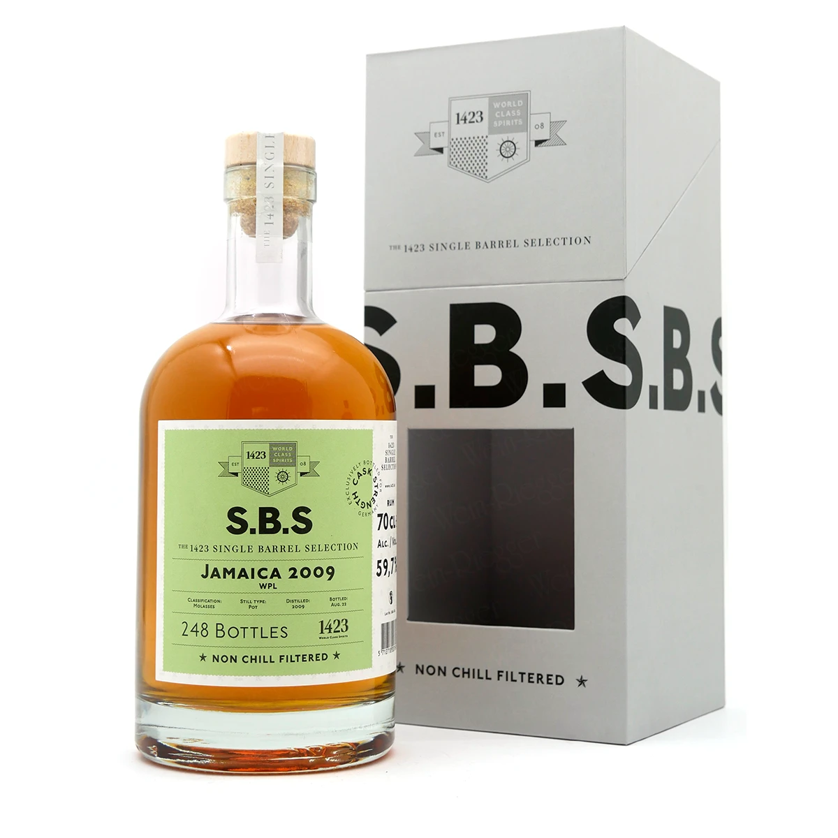 S.B.S. Jamaica Rum 2009