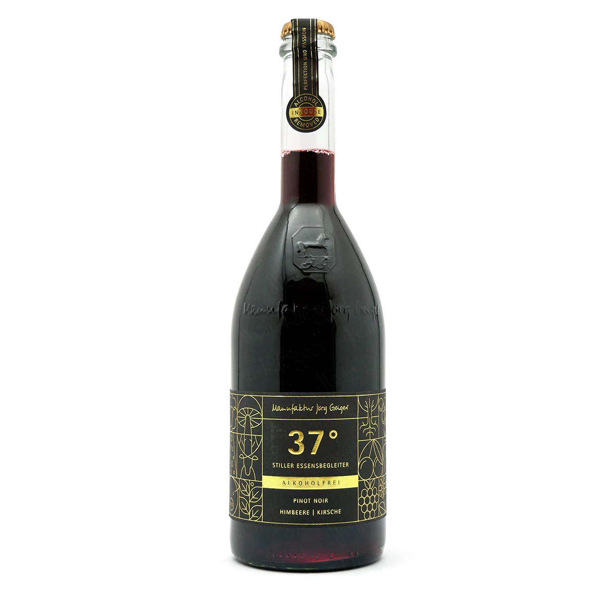 37 Grad PINOT NOIR Himbeere Kirsche (alkoholfrei) - Manufaktur Geiger